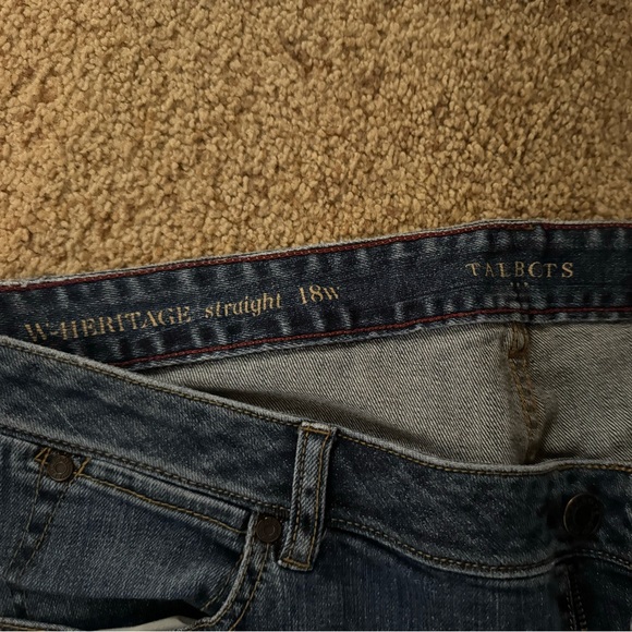 Talbots Heritage straight jeans size 18W - Picture 2 of 2